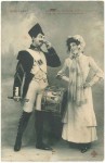 tambour et femme coquette