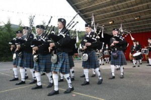 Le Dalhousie Pipes Band of Basel