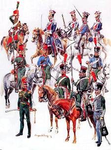 Figurine Lucotte – 1er Empire – Cavalier De La Garde Impériale à Cheval – Plomb Peint – 60mm (1/32)